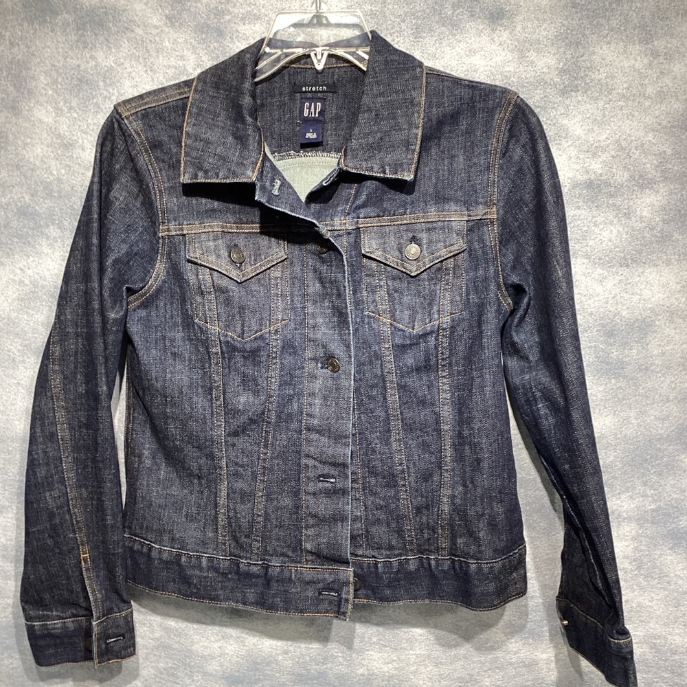 GAP Denim Trucker Jacket Women's Large NWOT Vintage